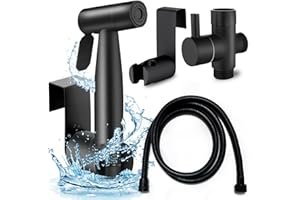 Rulism Handheld Bidet Sprayer for Toilet, Stainless Steel Jet Spray with Adjustable Water Pressure, Spray for Potty Toilet Hy