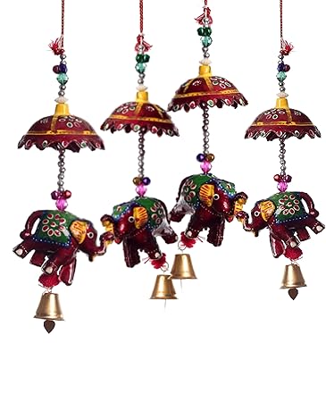 DreamKraft Paper Mache Door Hanging (48 cm, Multicolour)