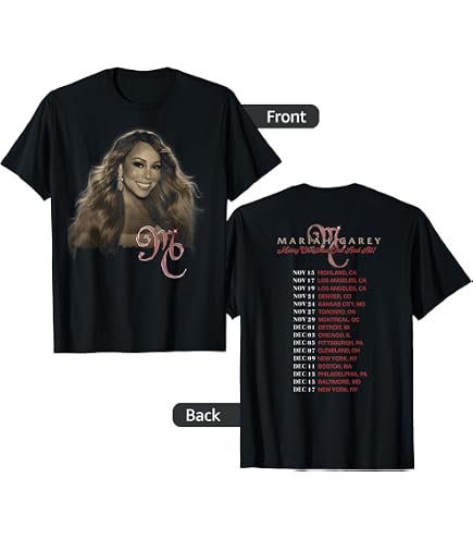 Amazon.com: Mariah Carey Official It's Time 30th Anniversary T