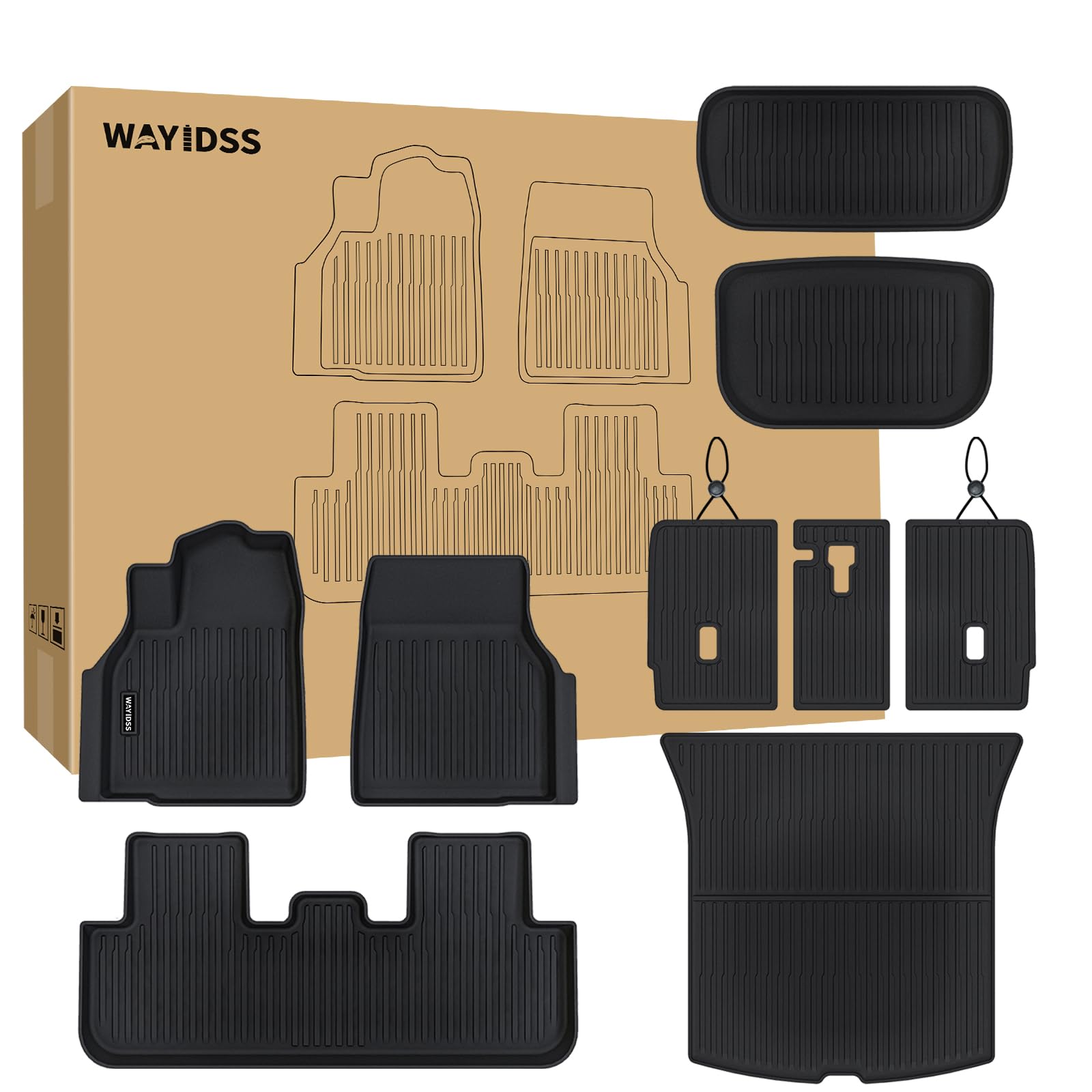Photo 1 of Floor Mat for 2025 2026 New Tesla Model Y Juniper