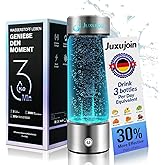 New Upgrade Hydrogen Water Bottle Generator 【NO.1 Double Hydrogen Content】 【Industry TOP - 24-Hour Hydrogen Lock】 | 0 Chlorine & 0 Ozone | 100% Leak-Proof Seal, Hydrogen Water Bottle Generator