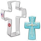 Holy Cross Cookie Cutter, 4.25" Made in USA by Ann