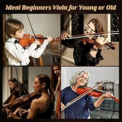 Ceciliec CVA-400 Viola, Solid Wood Viola with