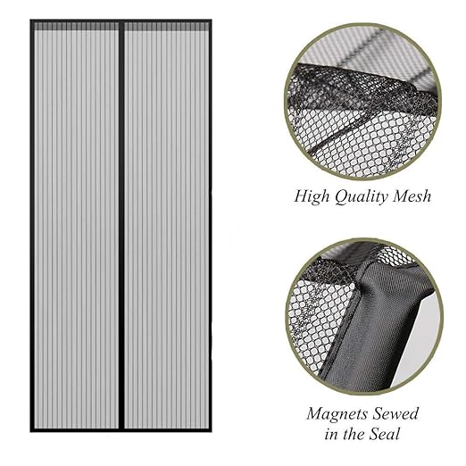 XXYY Magnet Fliegengitter Tür Magnetischer Fliegenvorhang