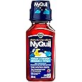Vicks Children's NyQuil Cold and Cough Syrup, Multi-Symptom Relief from Cough, Runny Nose, Sneezing, Berry Flavoured, Ages 6+