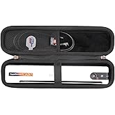 FBLFOBELI EVA Hard Case for Epson Workforce ES-50 ES-60W Portable Scanner | Fits for Epson RapidReceipt RR-60/RR-70W &amp; Workforce ES-55R/ES-65WR/DS-30/DS-70/DS-80W, Mesh Pocket for Cables, Black