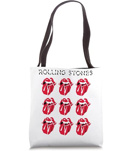 Amazon.com: Official Rolling Stones Classic Repeat Tongue Black