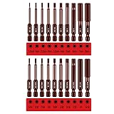 Premium 20-Piece Hex Bit Set - Durable S2