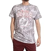 Calhoun NHL Surf & Skate Mens Team Logo Cloud Tie Dye Short Sleeve T-Shirt