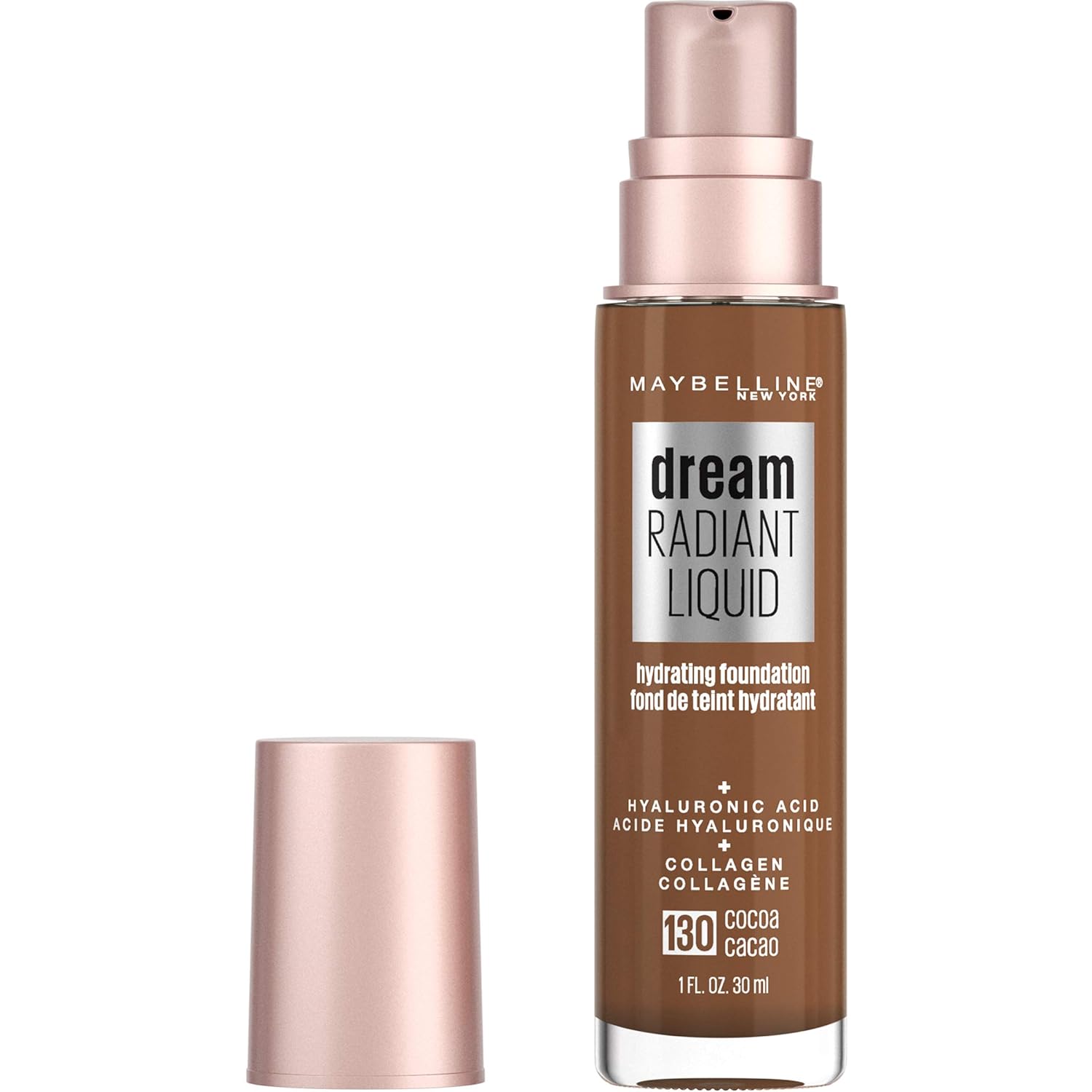 dream radiant liquid medium coverage hydrating foundation