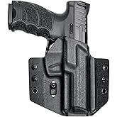 Tulster OWB Contour Kydex Holster in Right Hand fits: H&K VP9 | Optic Compatible Outside The Waistband Concealed Carry