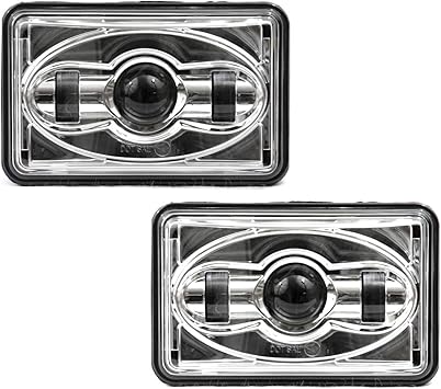 Amazon Com Eagle Lights 4600 Series 4 X 6 100mm X 165mm 2a1 Low Beam Led Headlights Pair H4651 H4652 H4656 H4666 H6545 Automotive
