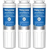 Waterdrop EDR4RXD1 Water Filter Replacement for EveryDrop&reg; Filter 4, 3 Pack | Replacement for Whirlpool&reg; UKF8001, 4396395, Maytag&reg; UKF8001AXX-200, UKF8001AXX-750, Kenmore&reg; 46-9006, Refrigerator Filter