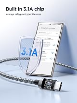 Yosou USB C Cable 3M 2Pack Fast Charging 3A Nylon Braided for Samsung Huawei view 4