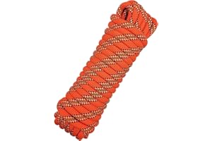 10mm Rope, Multipurpose Rope, Durable Outdoor Cord for Camping, Hiking, Outdoor Adventures, Boating, Fishing, DIY Crafts, and