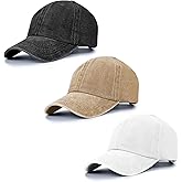 Baseball Cap Unisex Vintage Washed Distressed Cap,Retro Adjustable Dad Hats,Baseball Hat for Men Women
