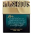 Rue Broca R U Serious Her Eau de Parfum Spray For Women, 3.4 Fl. Oz – Fruity Floral Fragrance with Warm Woody Notes