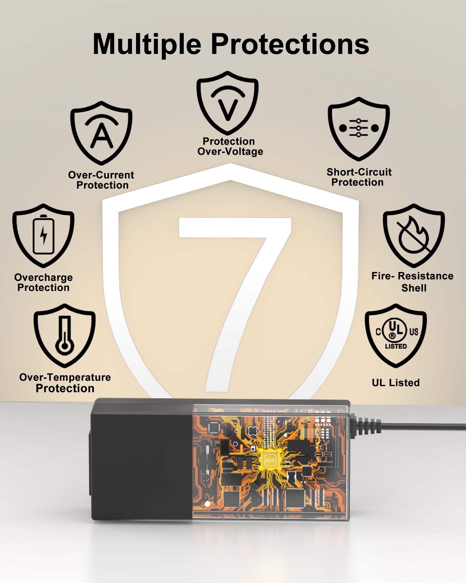 42V 2A for Hover-1 Electric Scooter Charger Compatible with Hover-1 36V Highlander Dynamo Gambit Helios Alpha Jive Journey Formula Escape Pioneer and Rally Scooters DC Round Plug (Not 3-Prong or XLR)