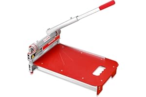 MAIHUITE 13-Inch Heavy Duty Laminate & Vinyl Floor Cutter – Cuts Laminate, Bamboo, Engineered Wood, LVP, LVT, VCT, SPC, WPC, Vinyl Flooring – Multi-Angle Manual Floor Cutting Tool