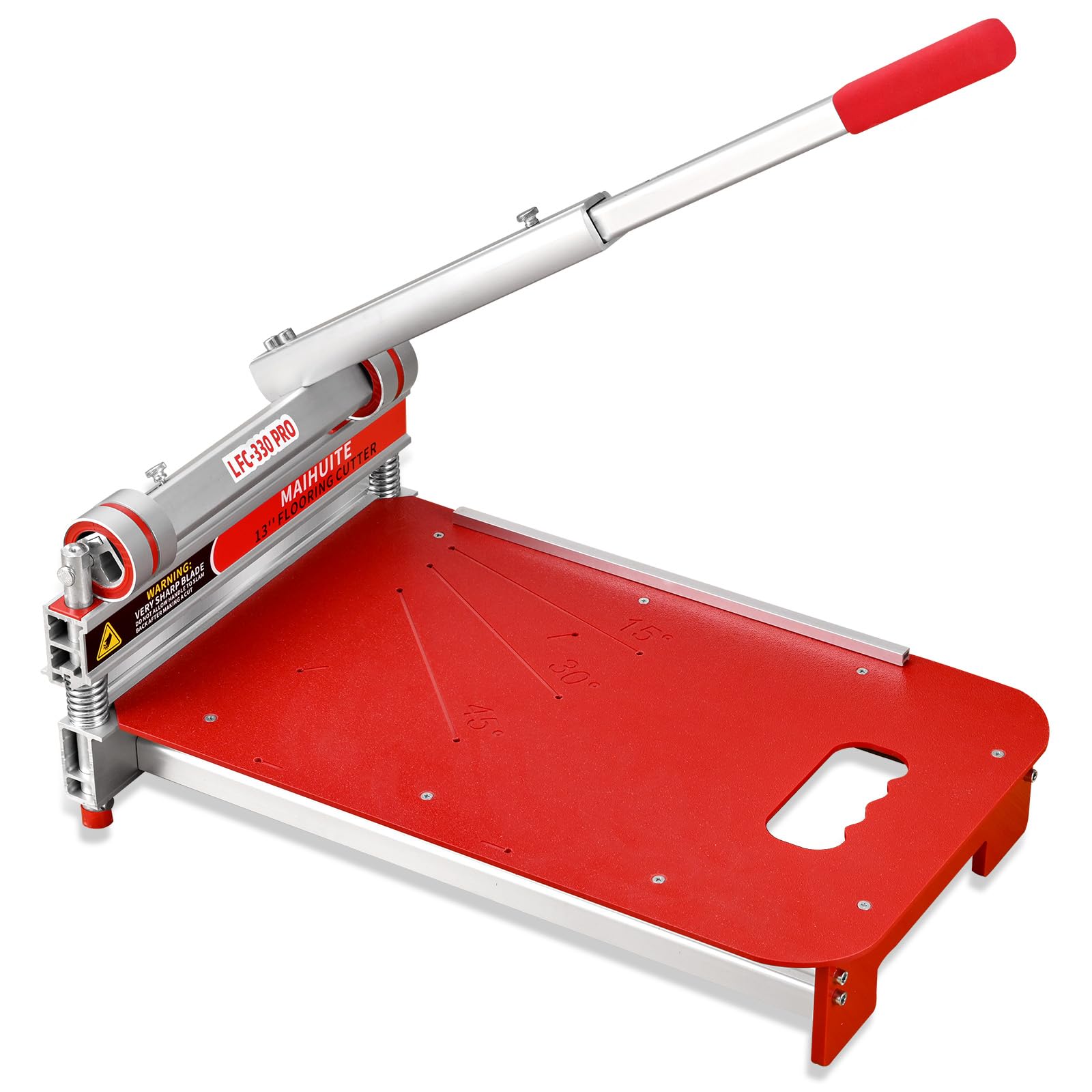 Photo 1 of 13mm Heavy-Duty Laminate Flooring Cutter - Simple Assembly, Quick Cutting- Cleanly Cuts Vinyl, Laminate,LVP/T, VCT, SPC, WPC- Perfect for Home Projects or Small Installation No Electricity,Noise,Dust