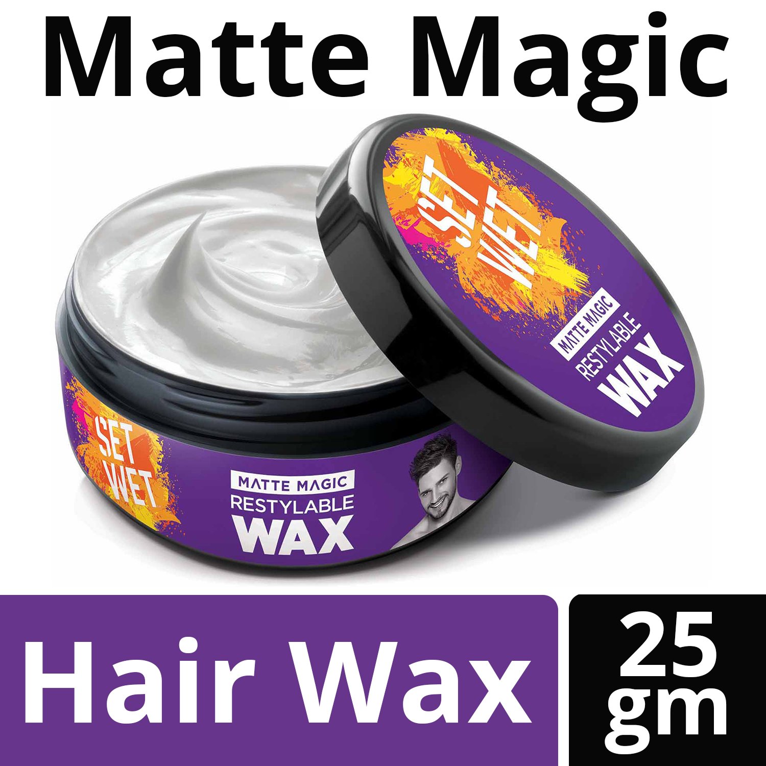 Set Wet Hair Wax Matte Magic 25g Amazon In Amazon Pantry