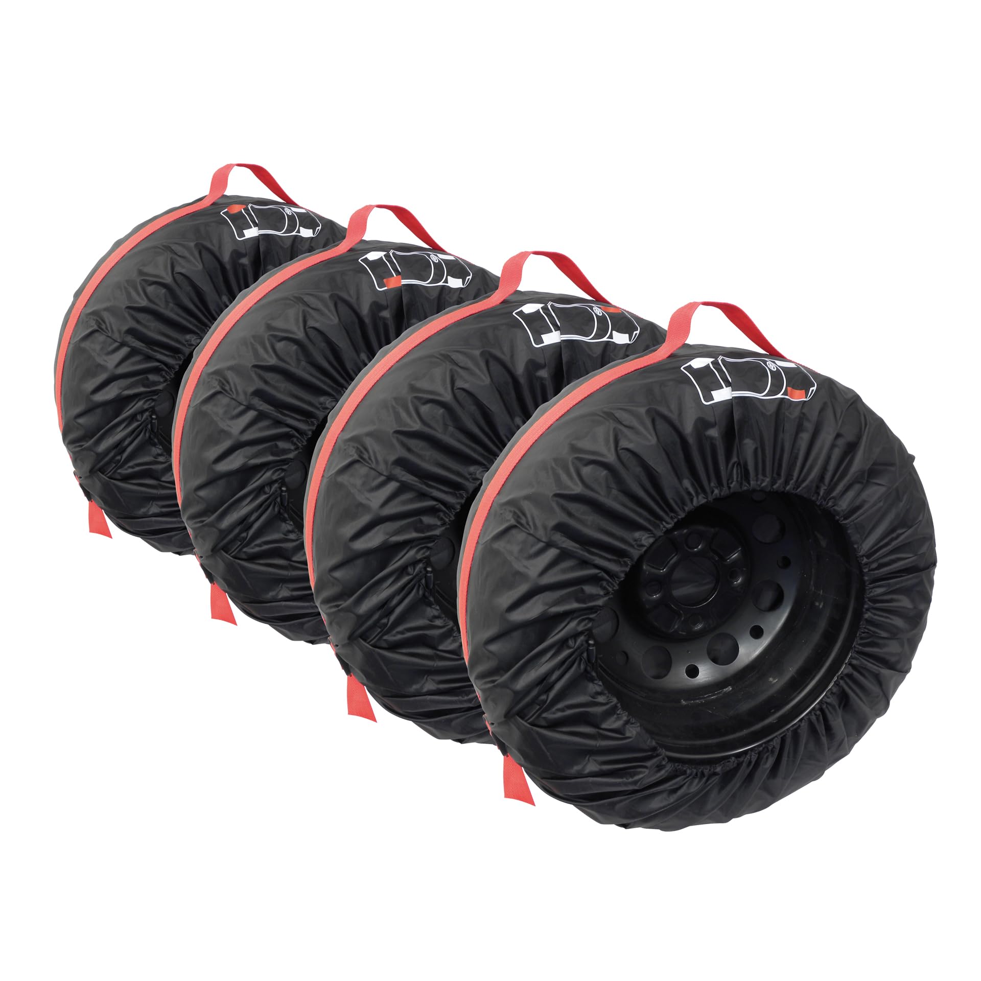 Carpoint CPT0613011 Tyre Bag, Set of 4