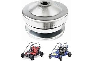 Chikia KT196 Go Kart Clutch Driver Pulley 3/4" Bore Compatible with Coleman KT196 30 Series Go Kart Mini Bike Torque Converter Comet Manco 212CC Max Torque 6.5 HP