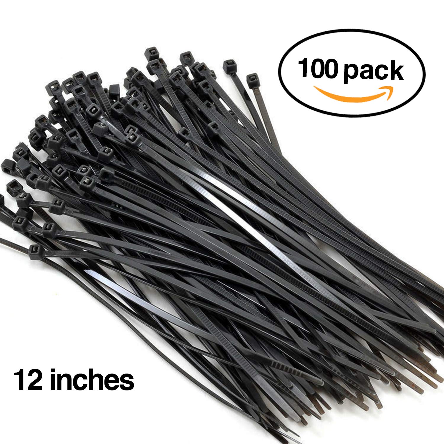 Heavy Duty Premium Nylon Zip Ties 12 Indoor Ultra Strong Durable Zip