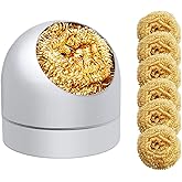 Soldering Tip Cleaner Soldering Iron Tip Cleaner Brass Tip Cleaner Kit and 6PCS Brass Ball Wire-type with 1PC Ball Shell Hold