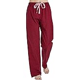 CYZ Women's 100% Cotton Woven Poplin Sleep Pajama Pants