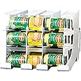 FIFO Pantry Storage Organizer Dispenser Rack for Canned Goods/Drinks, 54-Can Capacity