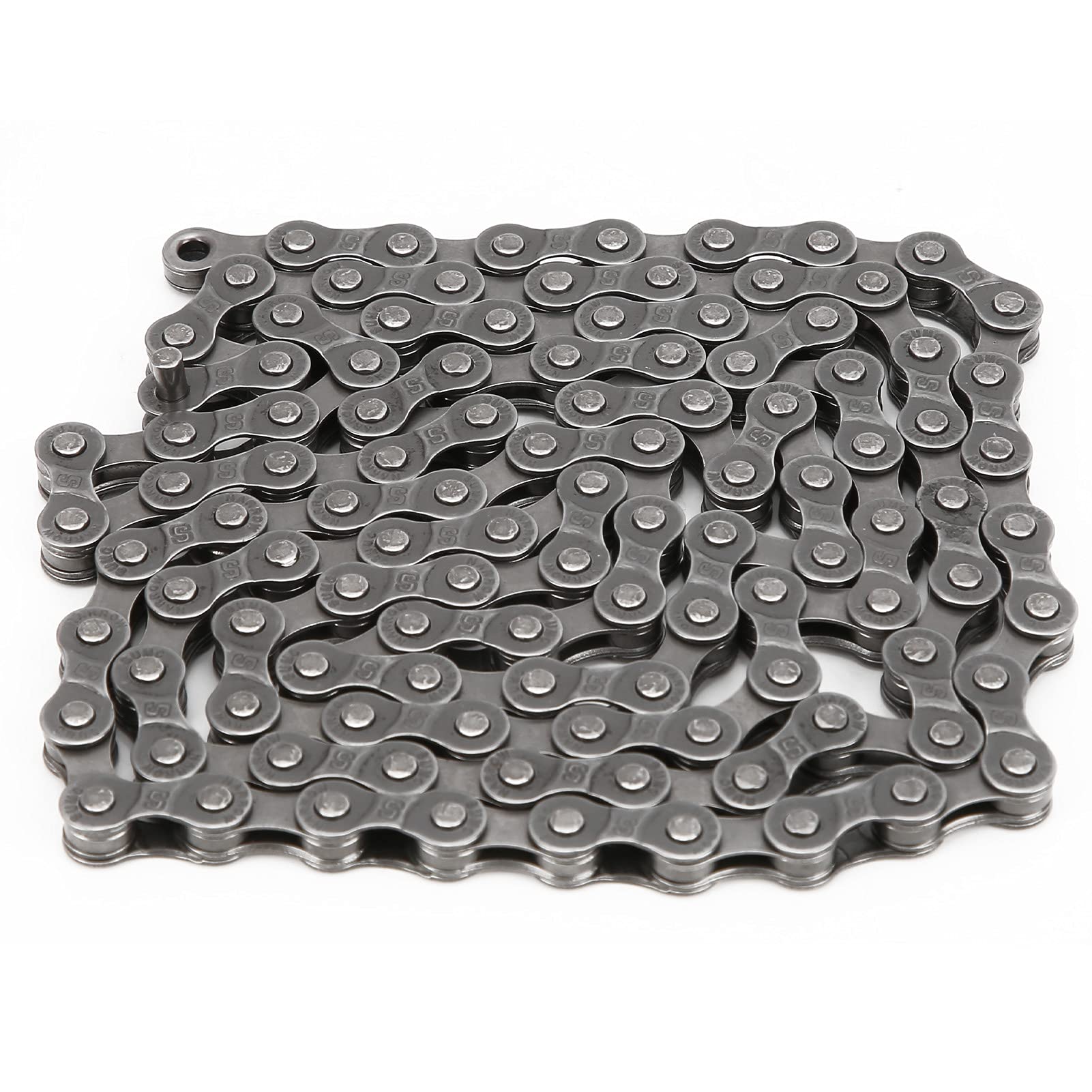 VBESTLIFE 8 Speed Bike Chain, M8 108L Steel Bicycle Chain for Mountain and Road Bike 6 7 8 Speed Compatible Cycling Chain