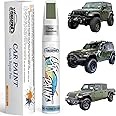 FIXEZPRO Sarge Green(PGG) Touch Up Paint for Jeep, Car Paint Scratch Repair Remover Pen Color Exact Match, Quick and Easy Fix Automotive Chips and Nicks Scuff