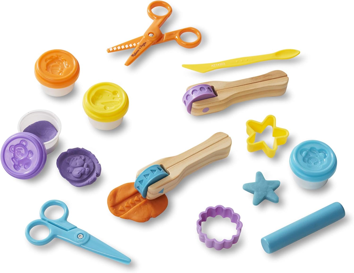 melissa and doug clay play set