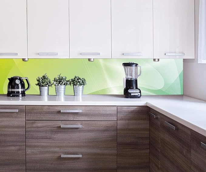 Küchenrückwand Holz Mit Motiv - The House Silhouette