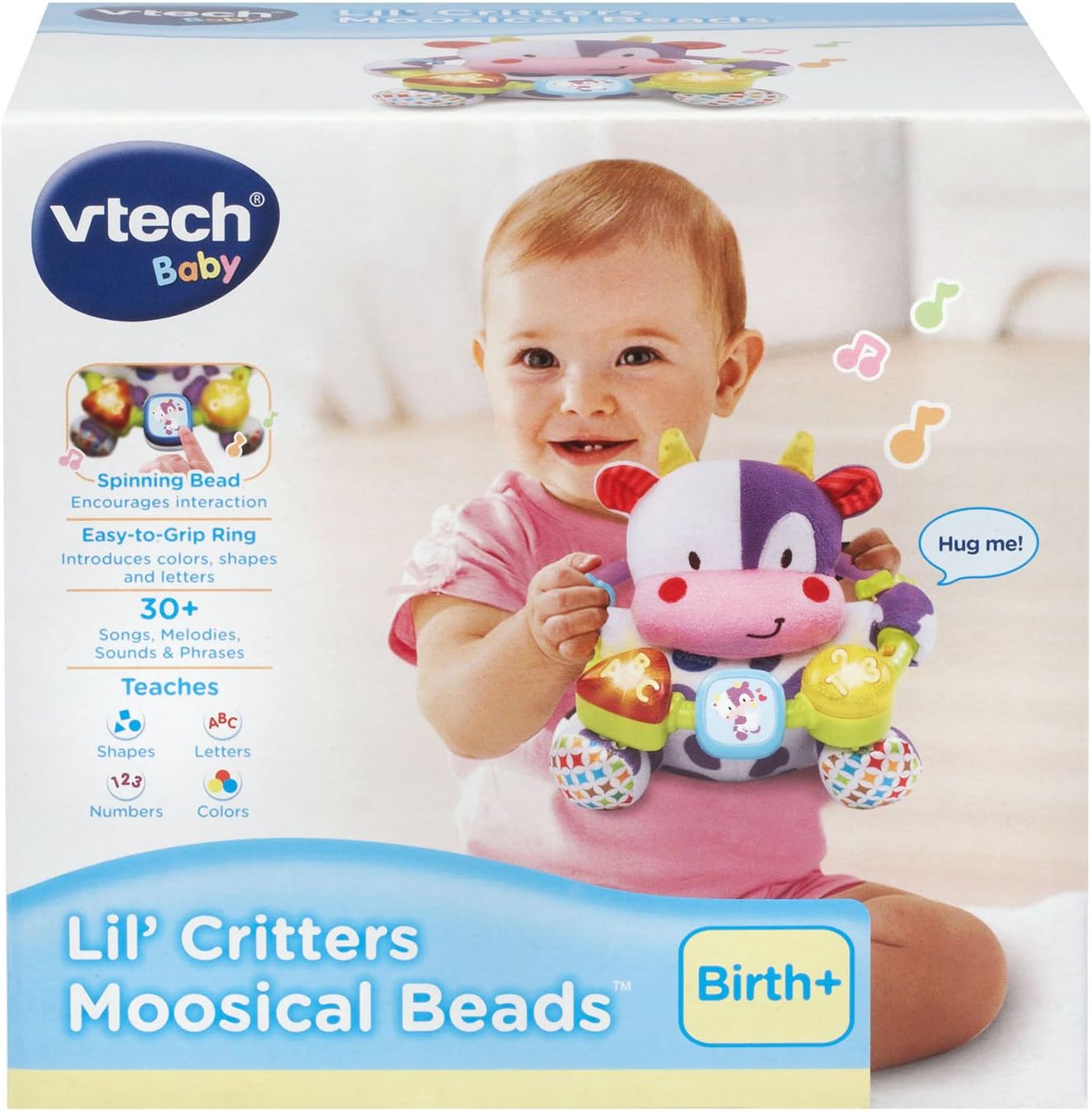 VTech Baby Lil' Critters Moosical Beads  Exclusive, Purple: Toys & Games