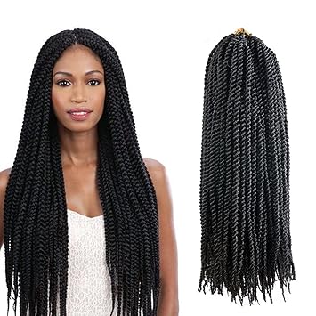 Amazon Com Mshair Ombre Senegalese Twist Crochet Braiding Hair