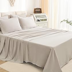 Litanika California King Comforter Set Linen - 7