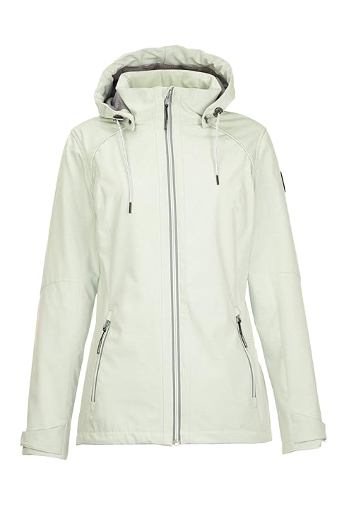 G.I.G.A. DX Damen Bikora Casual Softshelljacke Mit Abzippbarer Kapuze