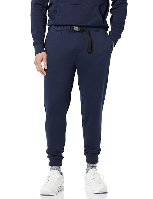Amazon Aware Men's Fleece Sweatpants, Navy, Small
