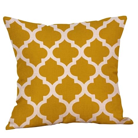 Mustard Yellow Pillow Cases