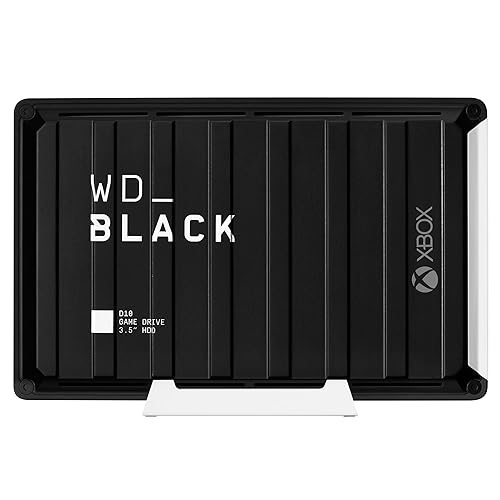 WD_BLACK 12TB D10 Game Drive for Xbox Desktop External Hard