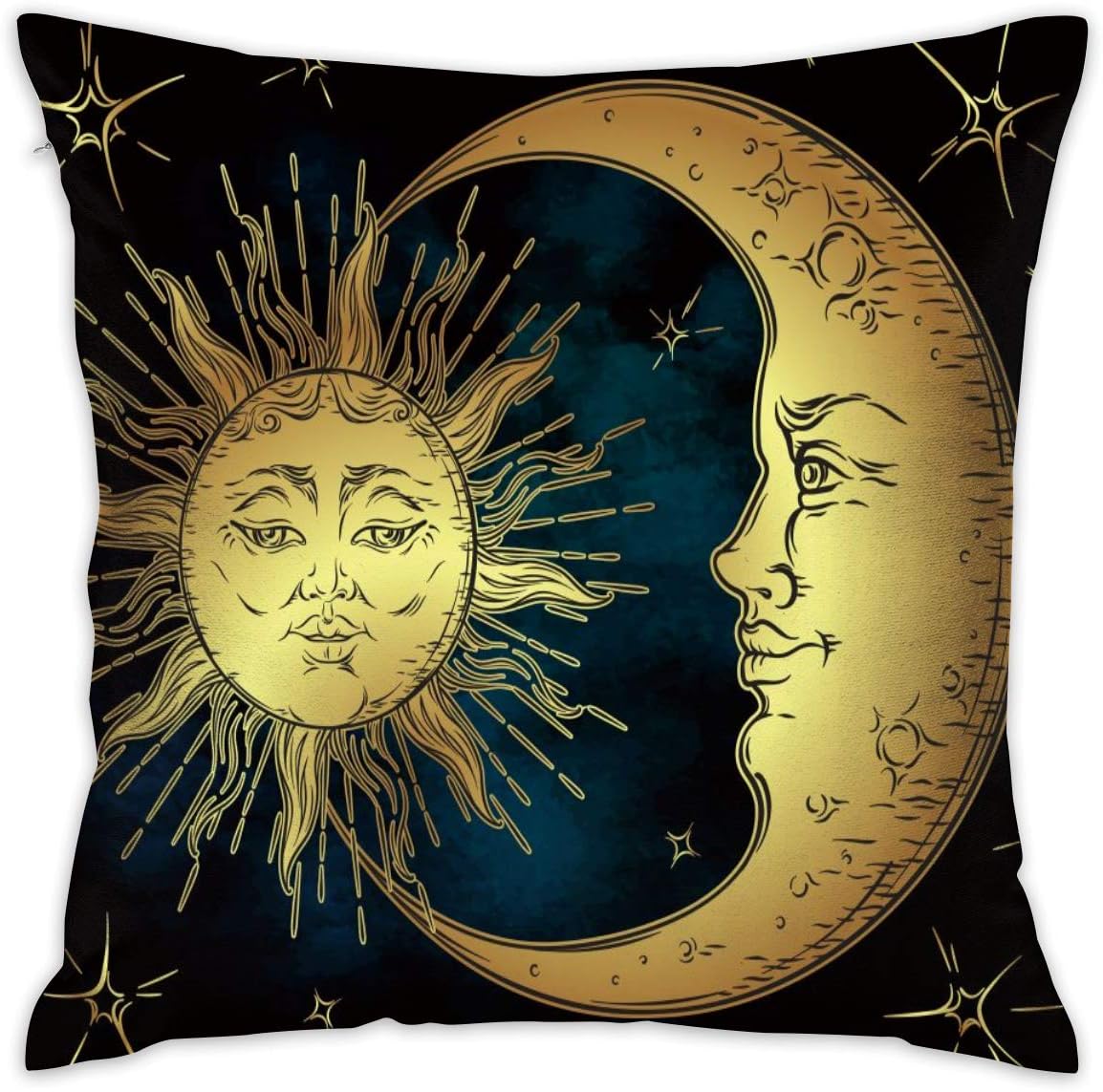 Amazon Com Sara Nell Velvet Throw Sun Moon Pillow Cases Sun Moon
