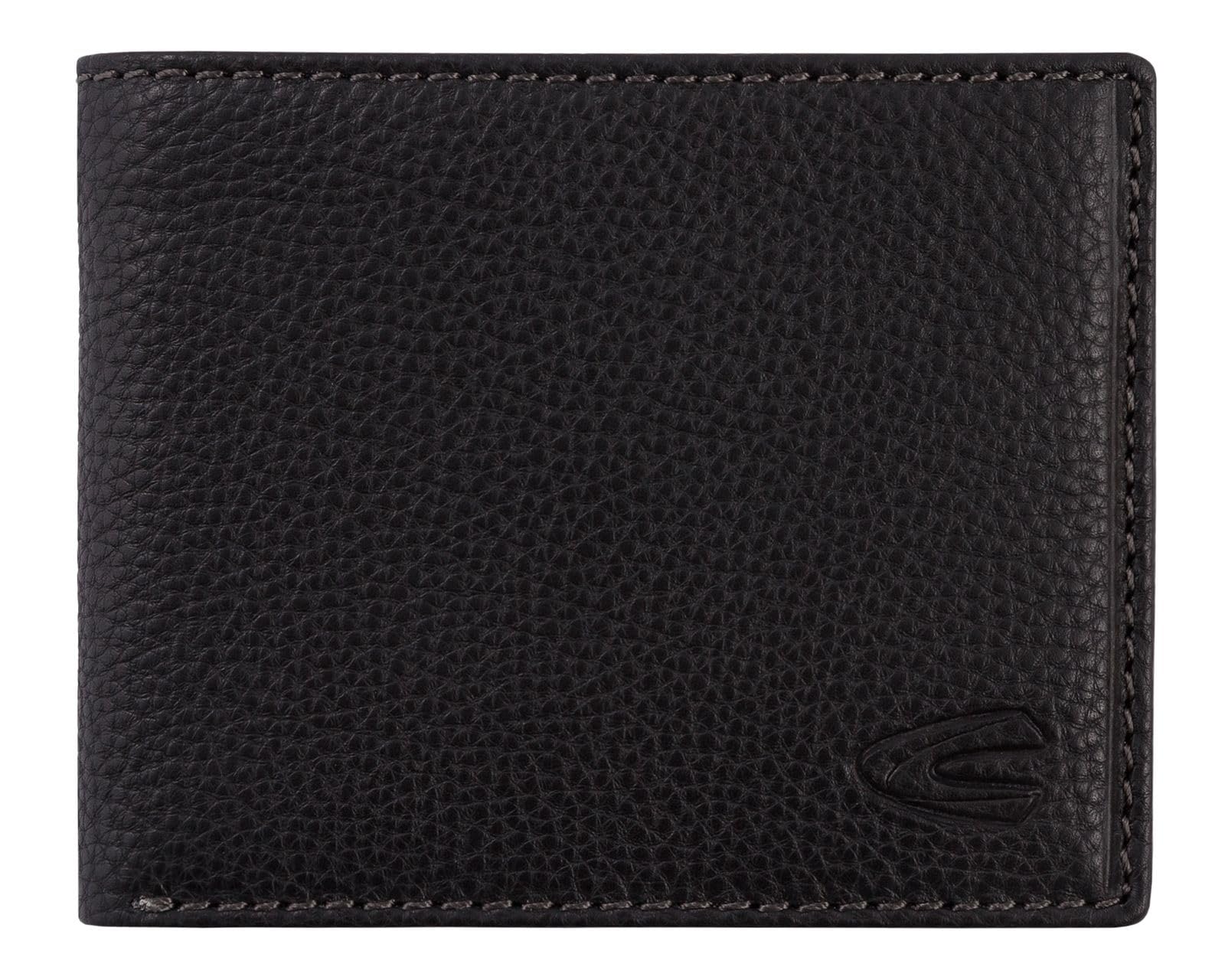 camel active Macau Coin Pouch, 11 cm, Black (Schwarz)