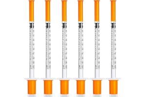 BEICOK U-100 1ml 30 Ga 30G x 8 mm (5/16") Disposable Lab Dispensing Supplies, 20Pack