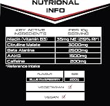 SCI-MX Total Pre Workout Blue Raspberry 2500mg Beta Alanine 3000mg Citrulline view 7