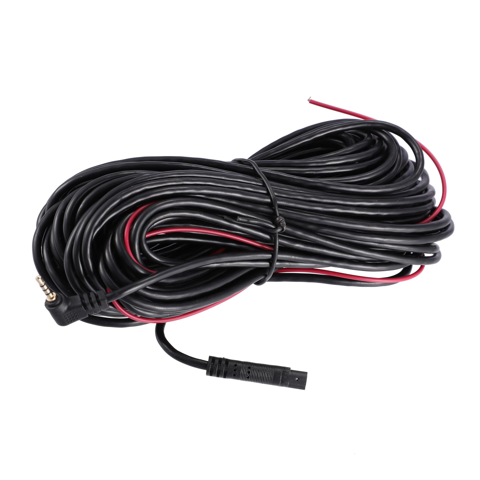 Motoforti Universal Dash Cam Rearview Backup Camera, 5 Pin 15m 49.21Ft, Black