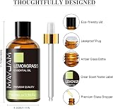 MAYJAM Lemongrass Essential Oil 100ML Diffuser Humidifier DIY Home Office view 5