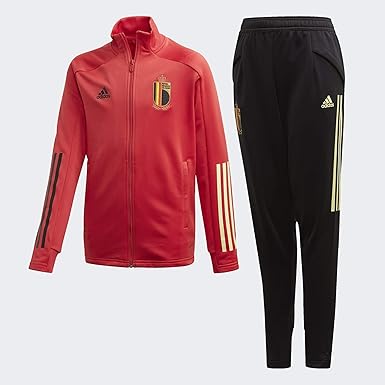 adidas tracksuit kids red