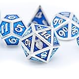 HEIMDALLR Metal DND Dice Set 7 pcs - Dragonhide